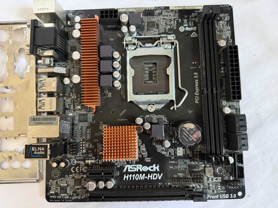Płyta główna Micro ATX ASRock H110M-HDV LGA 1151