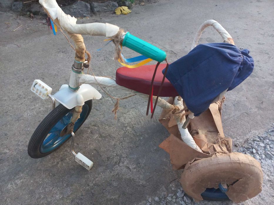 детский велосипед малыш ссср