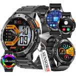 Smartwatch Zegarek Męski LATARKA Ciśnieniomierz ROZMOWY 530mAH AMOLED