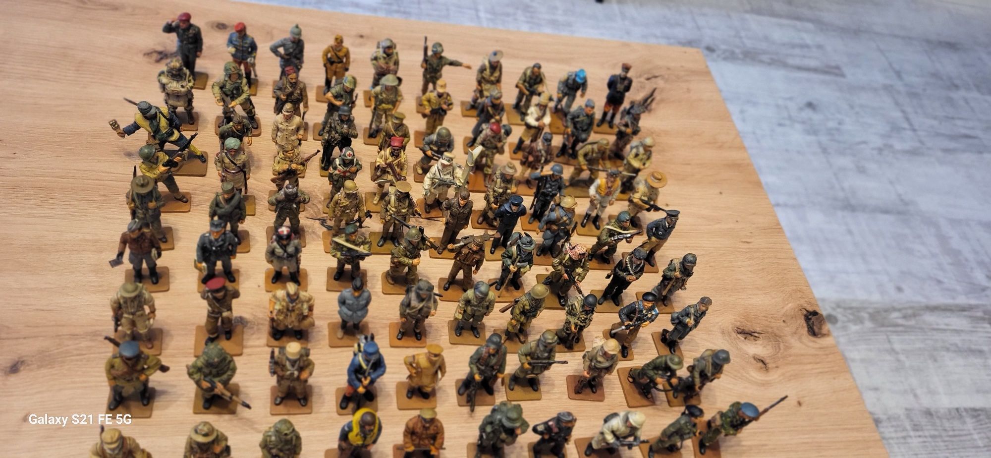 Żołnierze Wojen Światowych" Kolekcja
ołowianych żołnierzyków delPrado