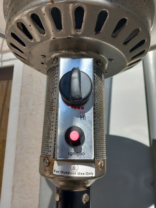 Aquecedor exterior a gás