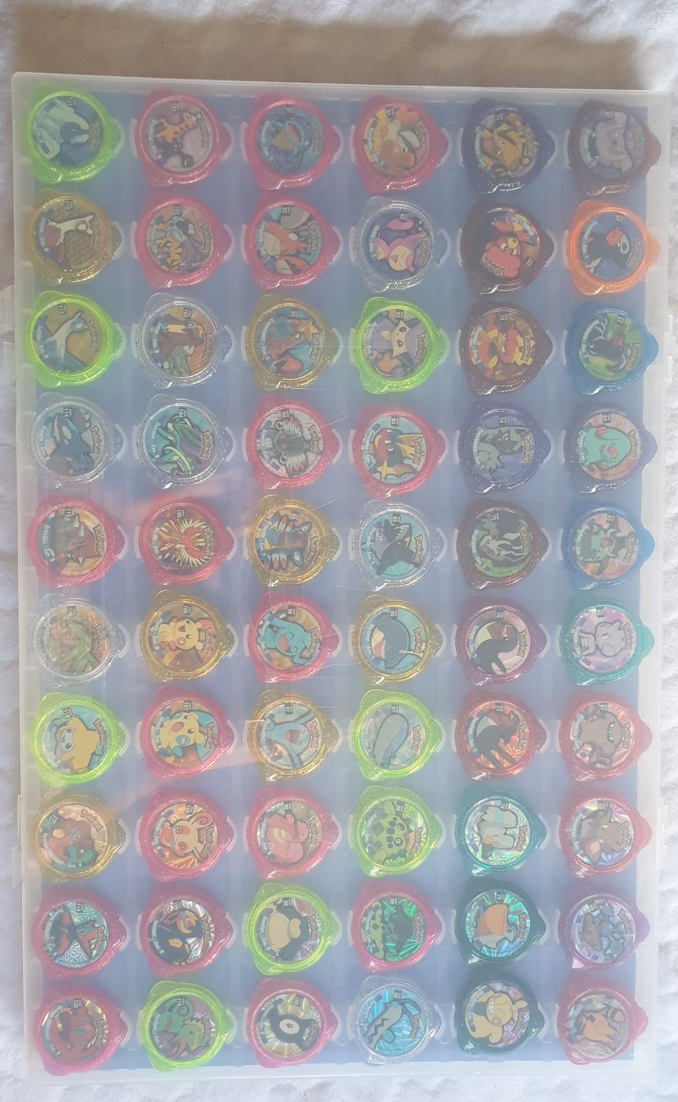 Tazos Pokemon Kraks - caderneta completa