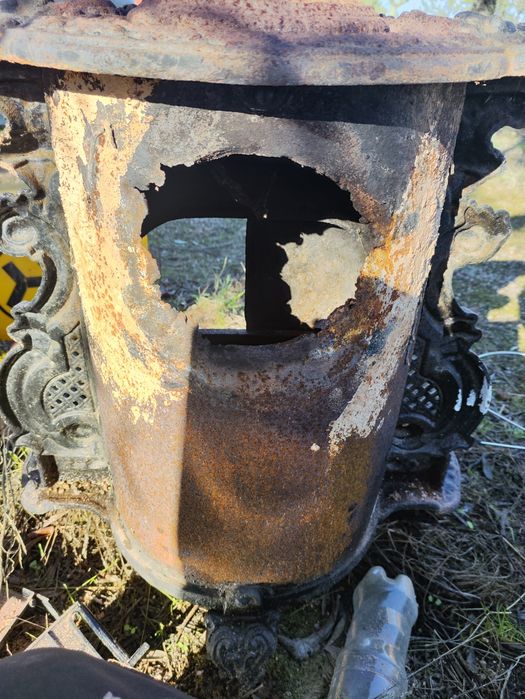 Aquecedor de ferro fundido