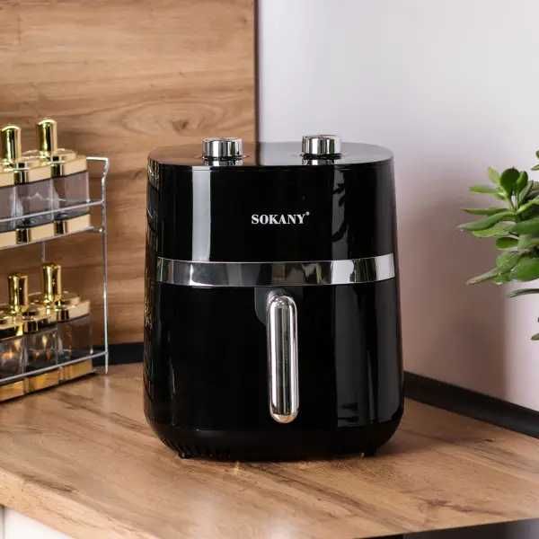 Аэрогриль SOKANY 6.5 л, Фритюрница механическая, 8 программ