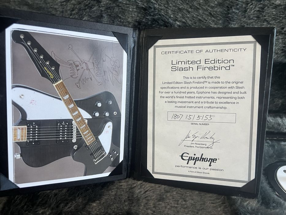 Guitarra Epiphone Firebird Slash Signature