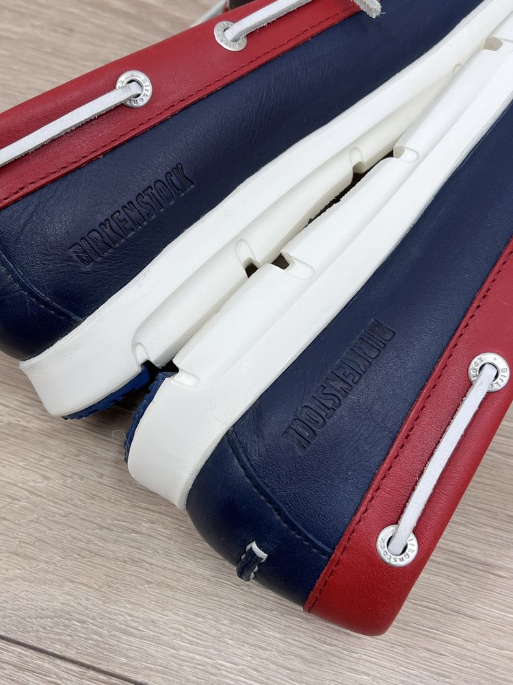Birkenstock р.40 шкіра унісекс топсайдери кеди мокасини жіночі чоловіч