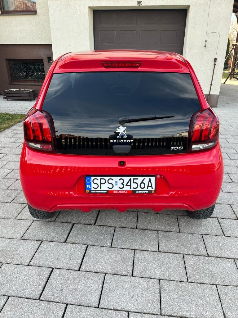Peugeot 108 niski przebieg, zadbany