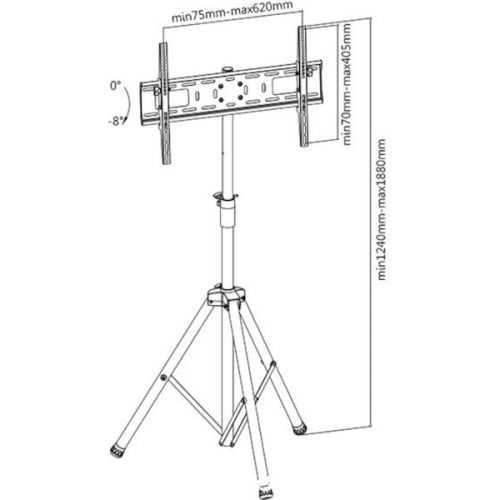 32"-70" Cтійка для телевізора ITECHmount FS08-46T