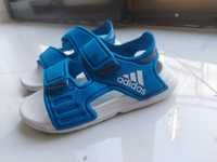 Sandały sandałki chłopięce adidas 24 oryginalne niebieskie