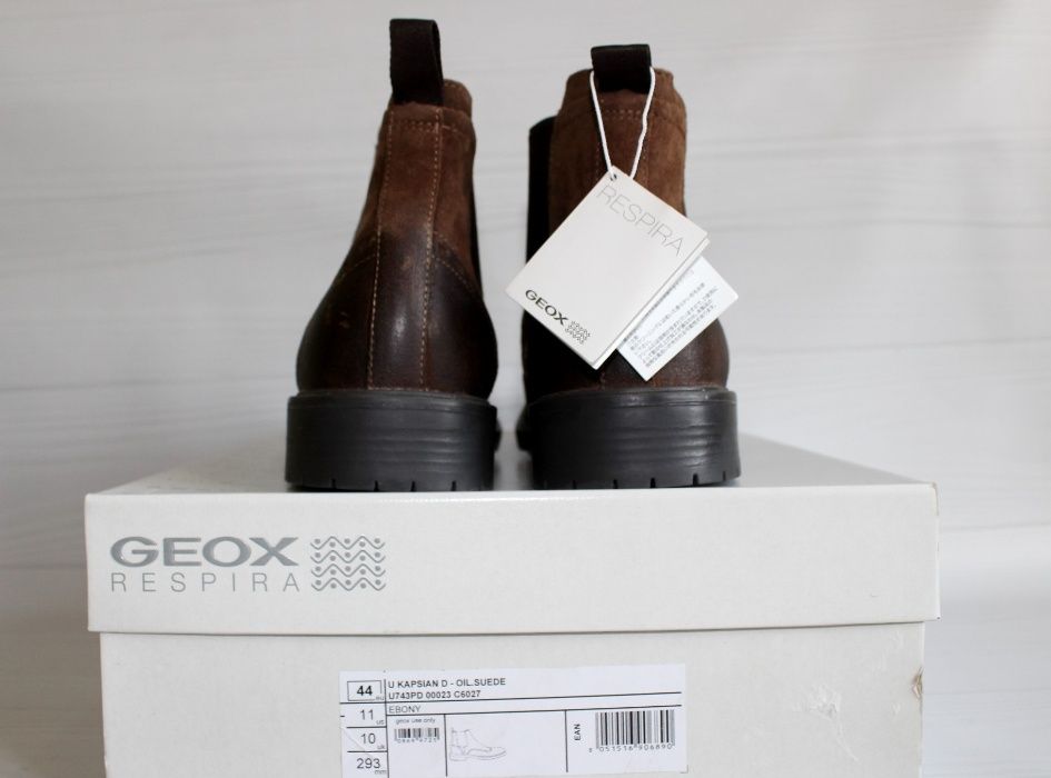 Ботинки челси Geox Kapsian. Италия. Размер 44. ecco