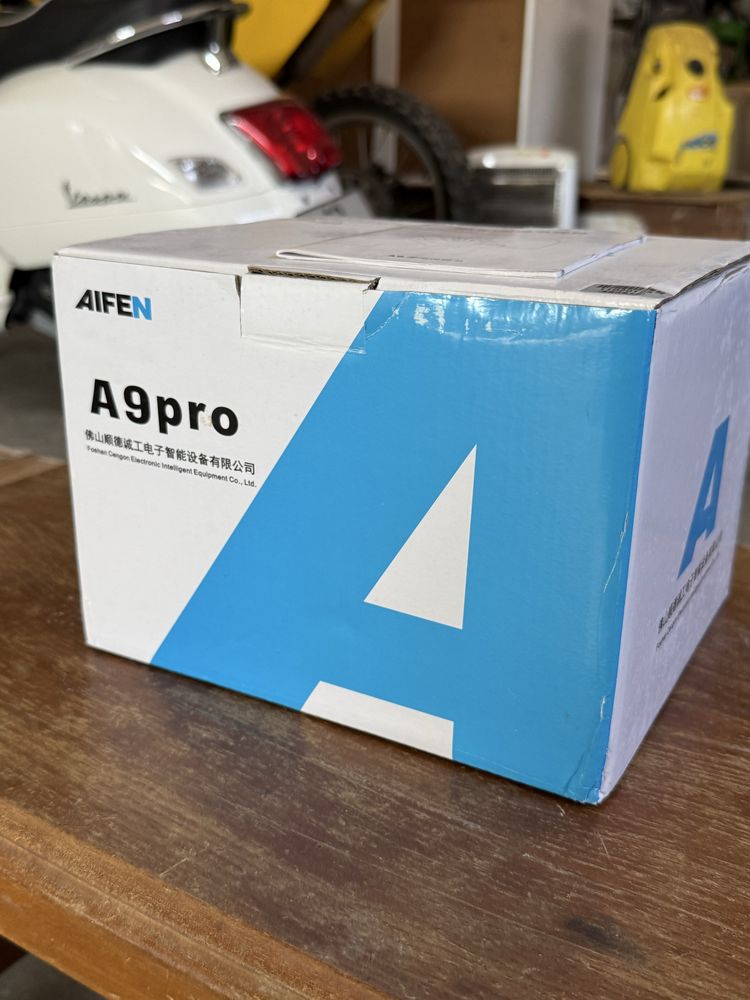 Estação de Solda AIFEN A9 Pro – Nova, Selada