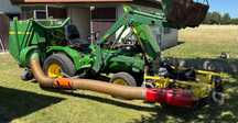 John Deere 855 z kosiarką