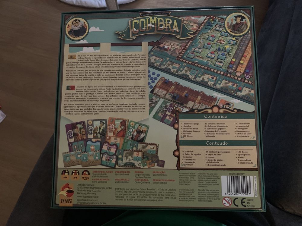 Coimbra boardgame