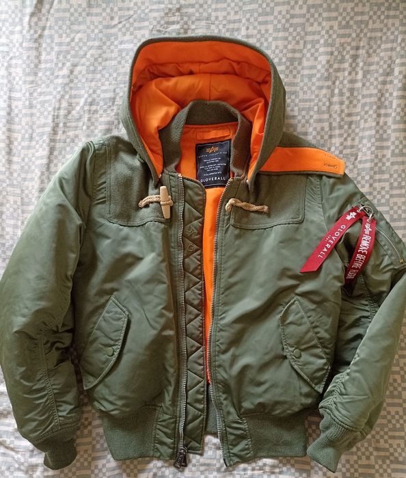 Kurtka Alpha industries MA 1 flyers roz m ocieplany gloverall