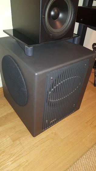 2 Colunas Genelec HT206B + SubHTS3B + Suporte de pé Vogels (60Cm)