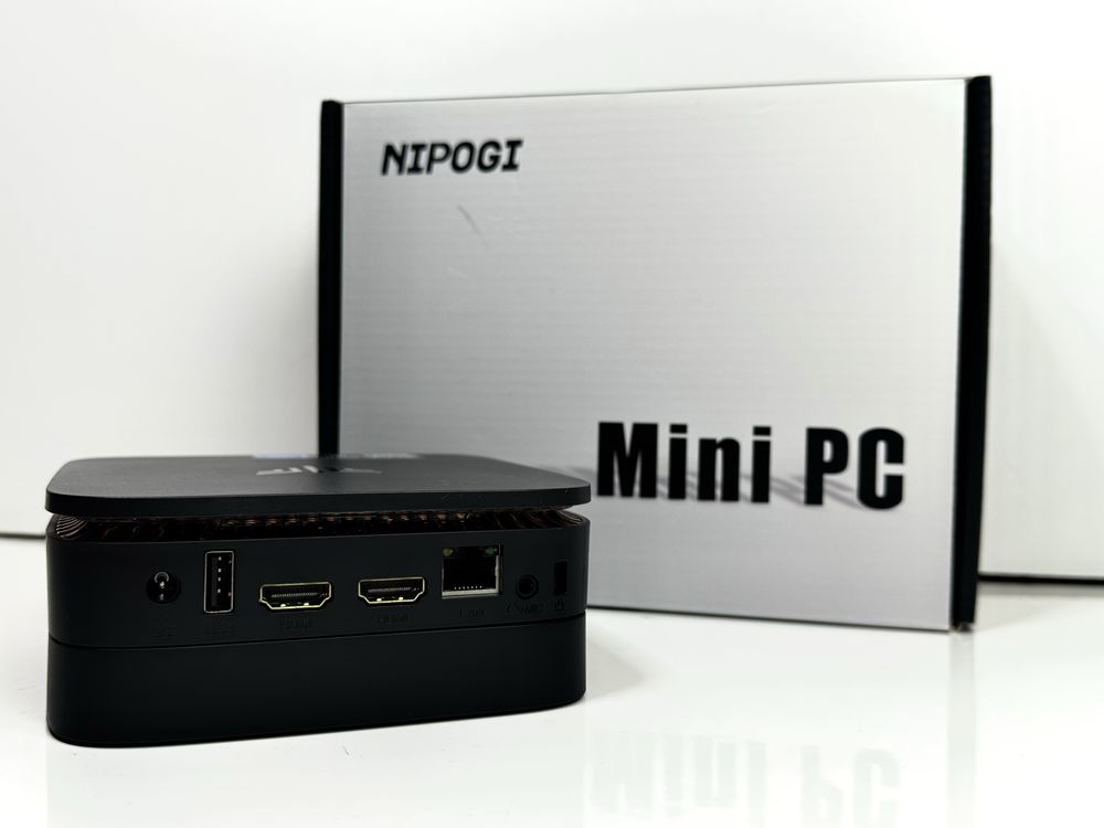Новий міні-комп’ютер NiPoGi AK1PLUS Alder Lake N97 16/512GB Black