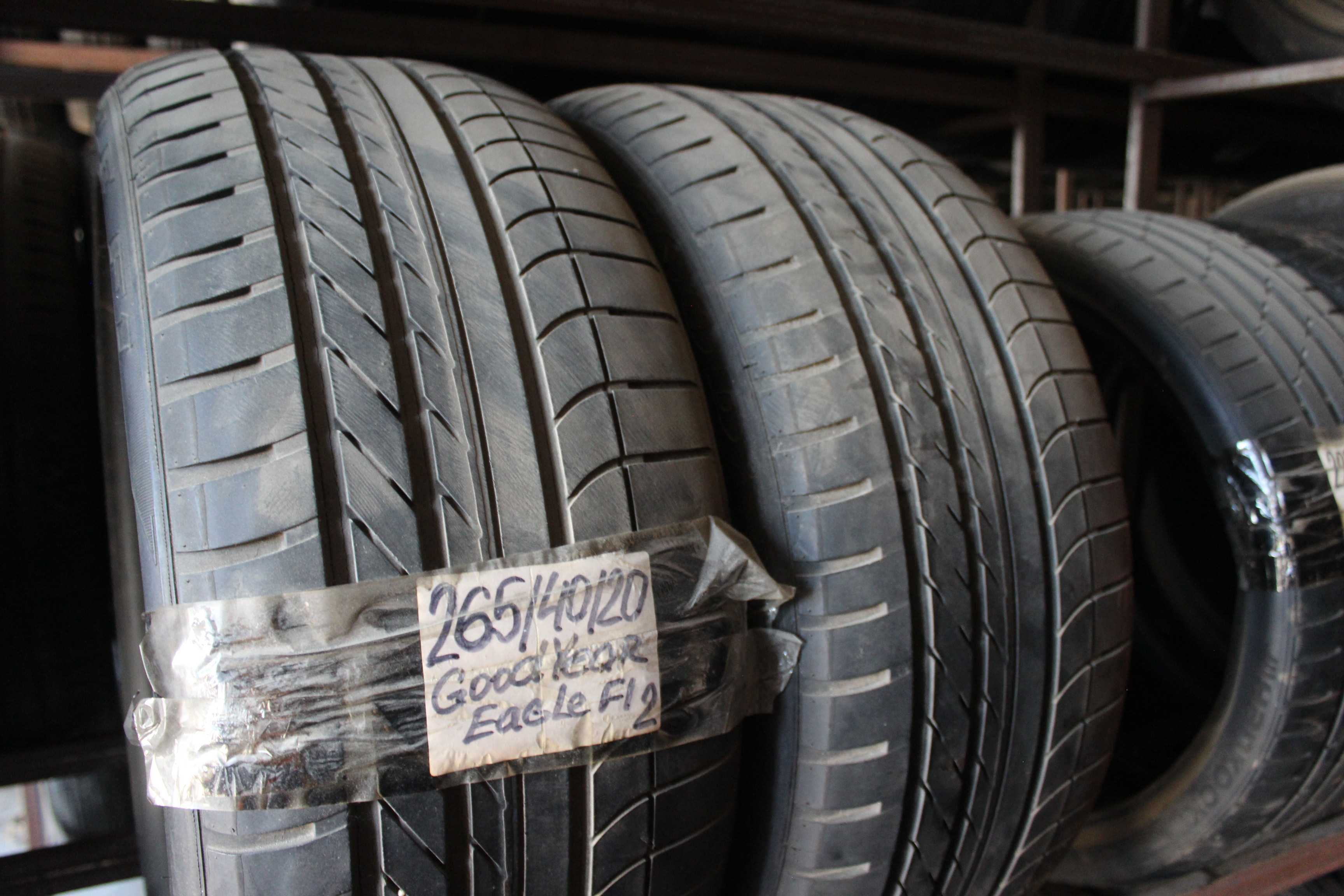 265-40-R20 GOODYEAR EAGLE F1 2штуки пара летней резины GERMANY