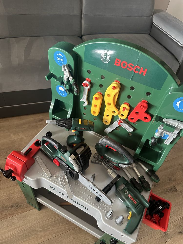 Warsztat dla dzieci Bosch Klein plus narzedzia