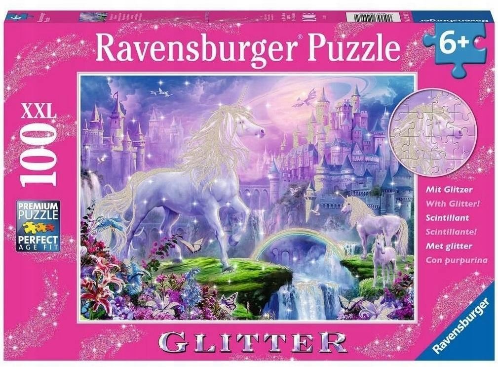 Puzzle 100 Królestwo Jednorożców, Ravensburger