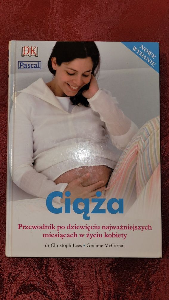 Ksiazka ciąża przewodnik po dziewięciu... Lees McCartan