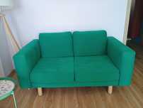 Sofa Norsborg ikea 2 os. zielona
