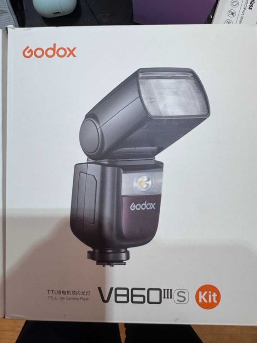 lampa Godox V860IIIS (Sony) – jak nowa, użyta 1 raz, komplet