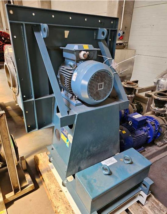 Wentylator przemysłowy + silnik ABB 15 kW IE3 – kompletny zestaw