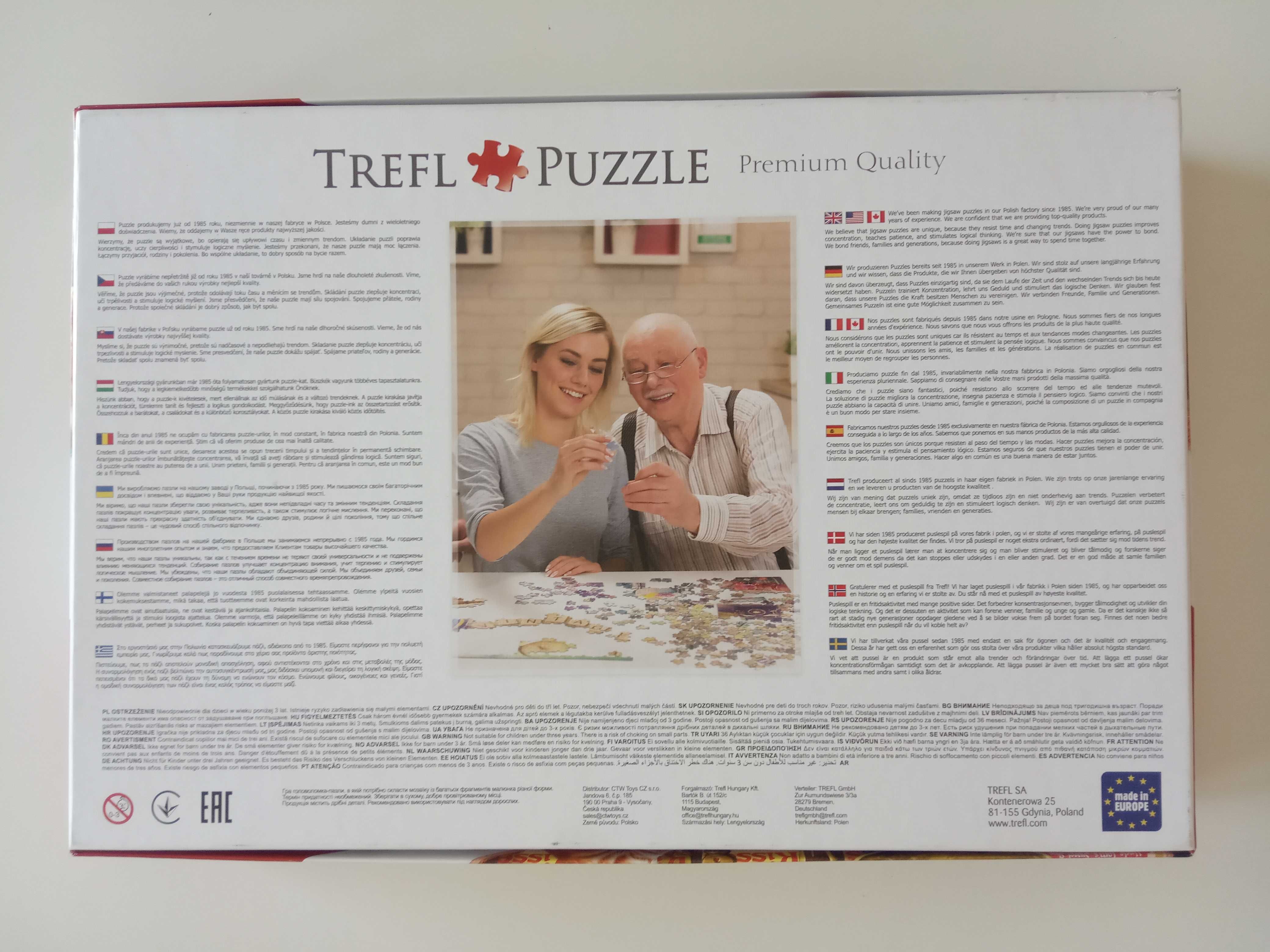 Trefl puzzle Kocie słodkości 1000 KOMPLETNE