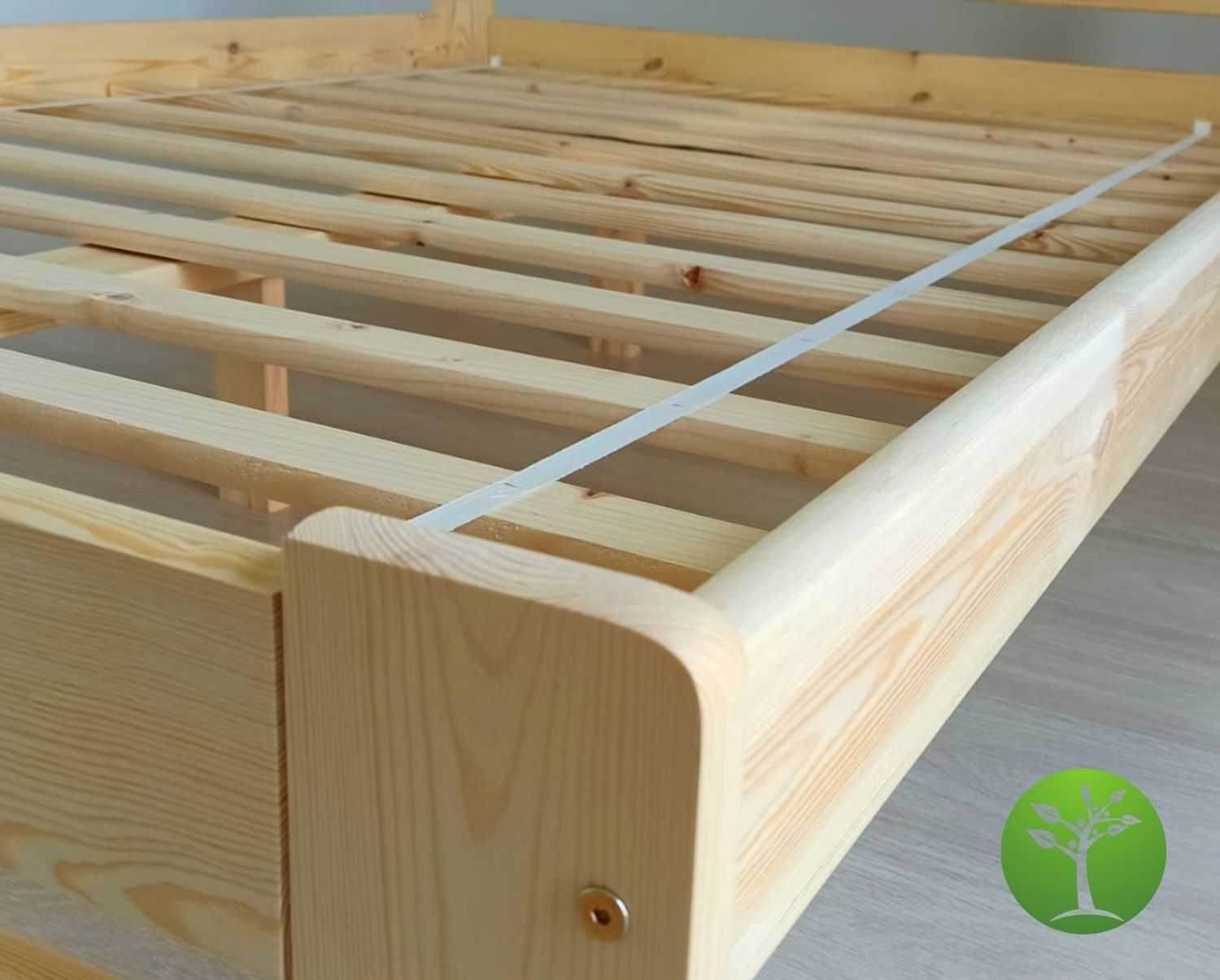 NOWE Łóżko sosnowe 120x200 + Stelaż INNE WYMIARY Gwarancja! DPD 0zł