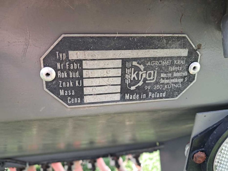 Siewnik 3 m Poznaniak, ścieżki, znaczniki hydrauliczne do pionu