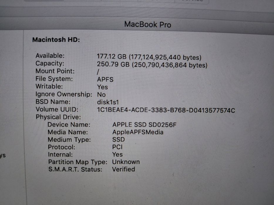 MacBook Pro Late 2013 Mojave retina 13 дюймів