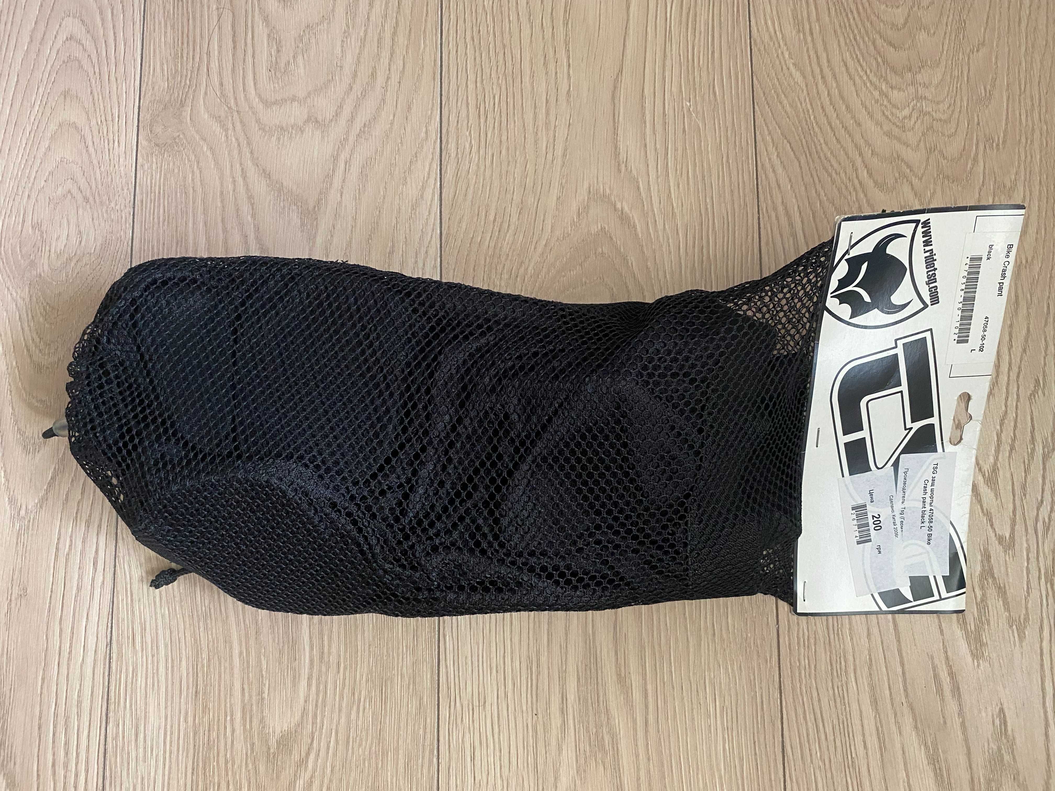 Спортивні захисні шорти TSG Bike Crash pant black - L (велозахист)