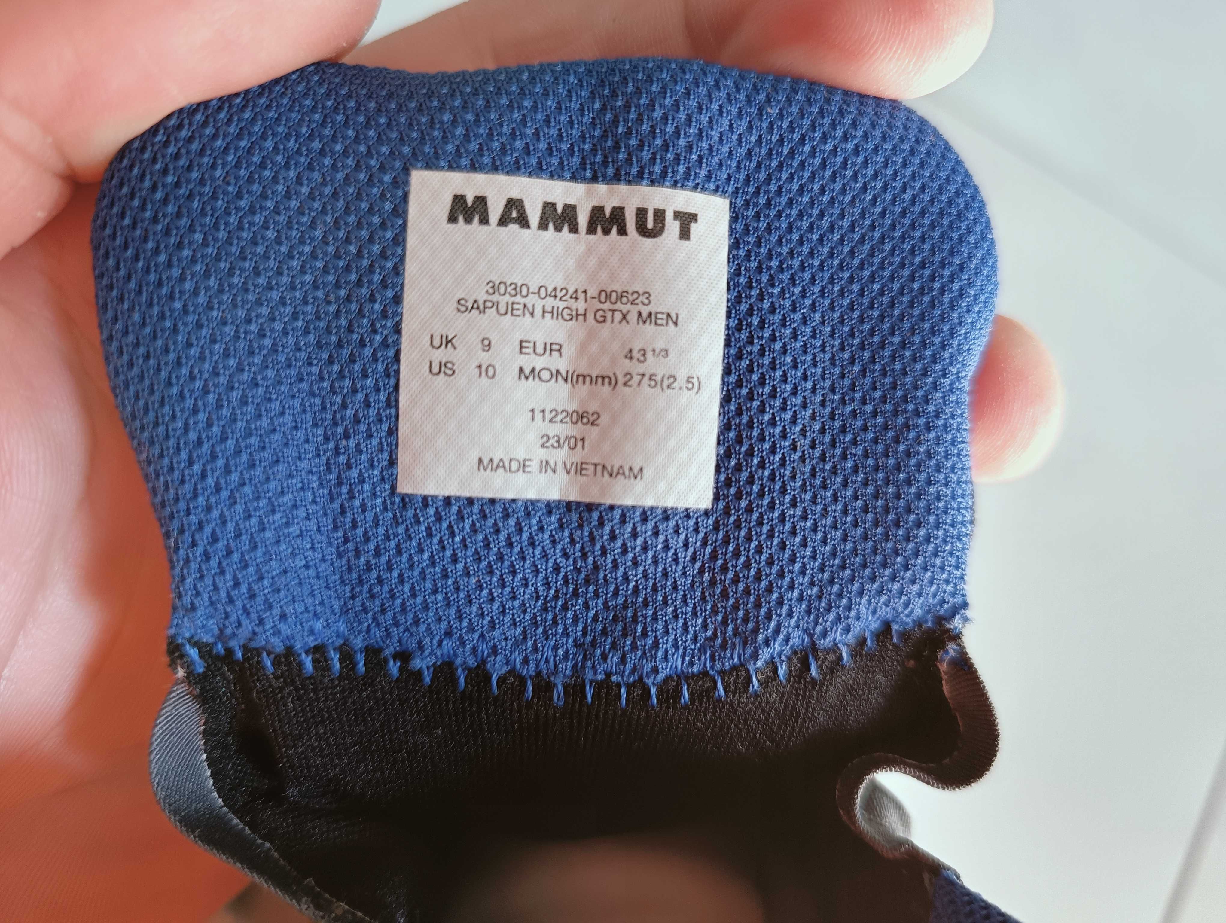 Mammut  buty trekkingowe Sapuen High GTX Men

dark titanium-dark ice