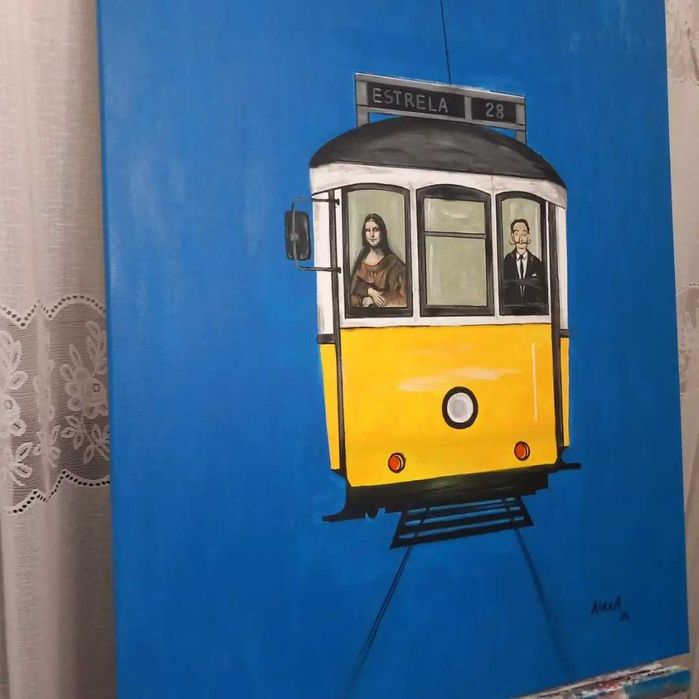 Quadros originais em Tela 75x9cm