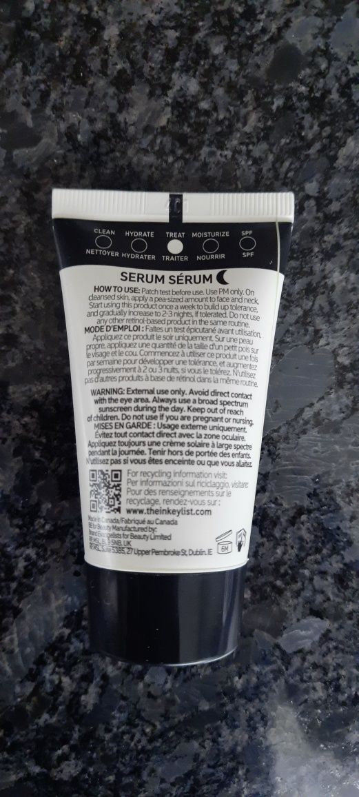 The Inkey List Retinol Serum do twarzy 30ml