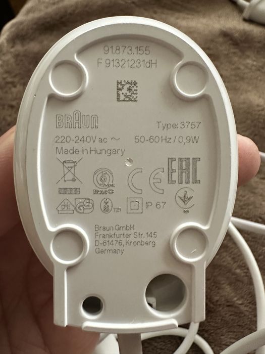 Etui podróżne oryginalne na szczoteczke Oral-B BRAUN + koncowka