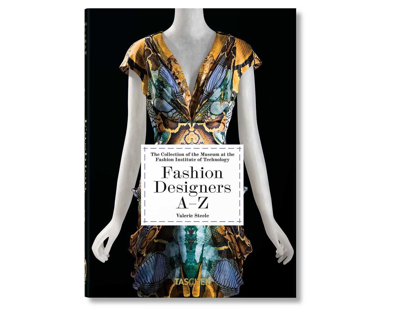 Книга о высокой моде и стиле с иллюстрациями Fashion Designers A–Z