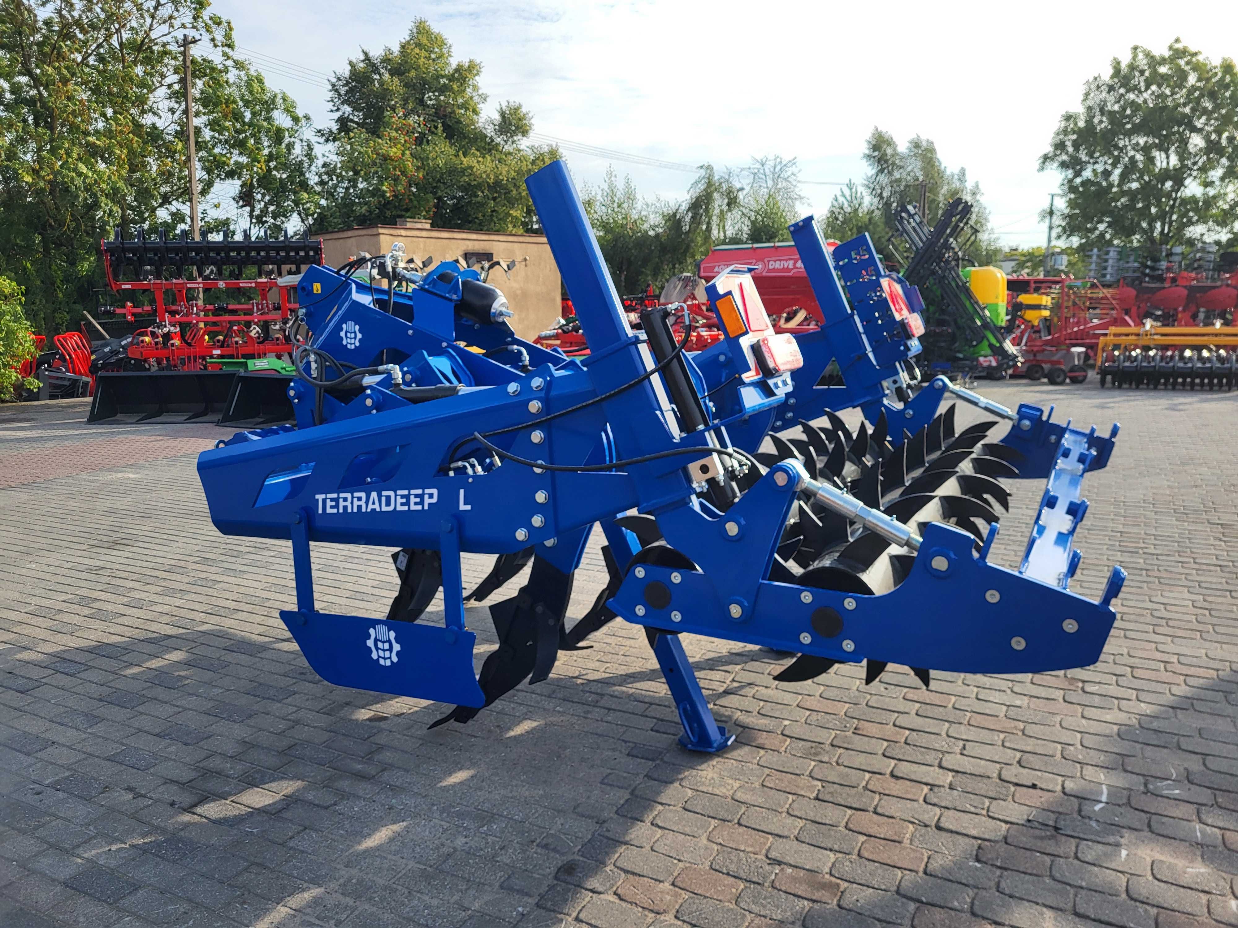 OD RĘKI !!! Pług dłutowy TERRADEEP L 2,5m 3,0m LANDSTAL Hydraulika
