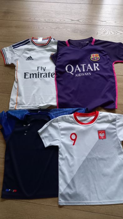 Koszulki piłkarskie Messi Lewandowski