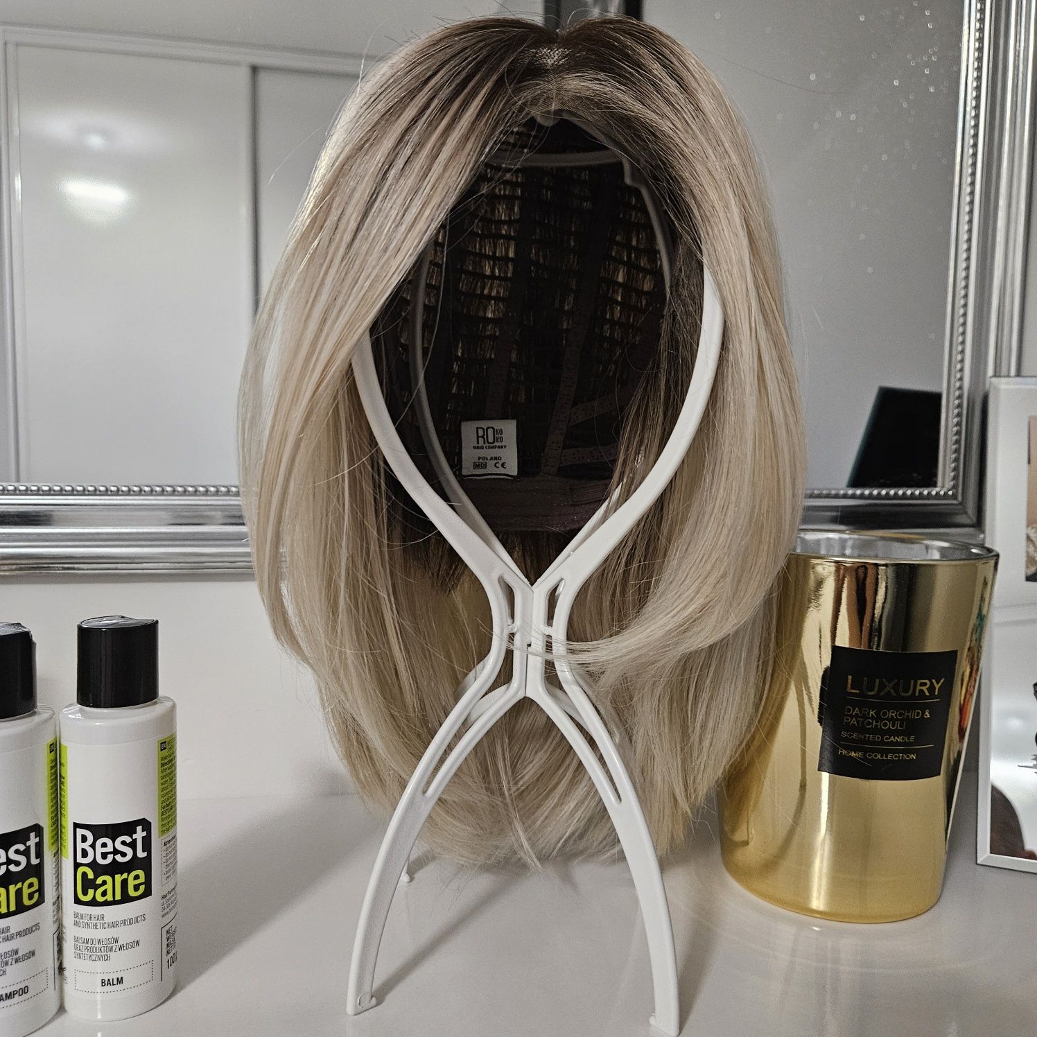 Premium peruka blond