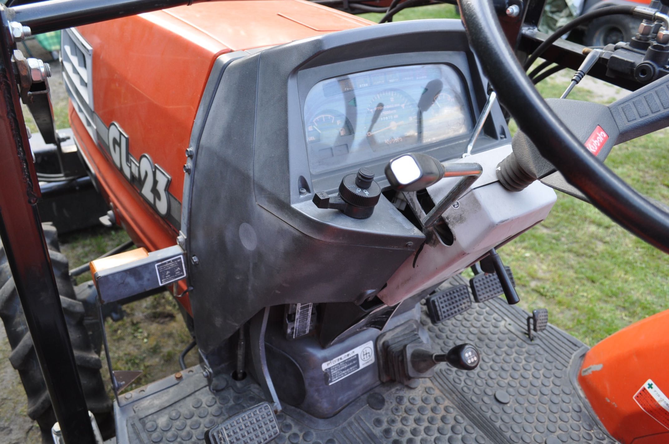 Traktorek japoński Kubota GL23 4x4 23KM z turem - zamiana.