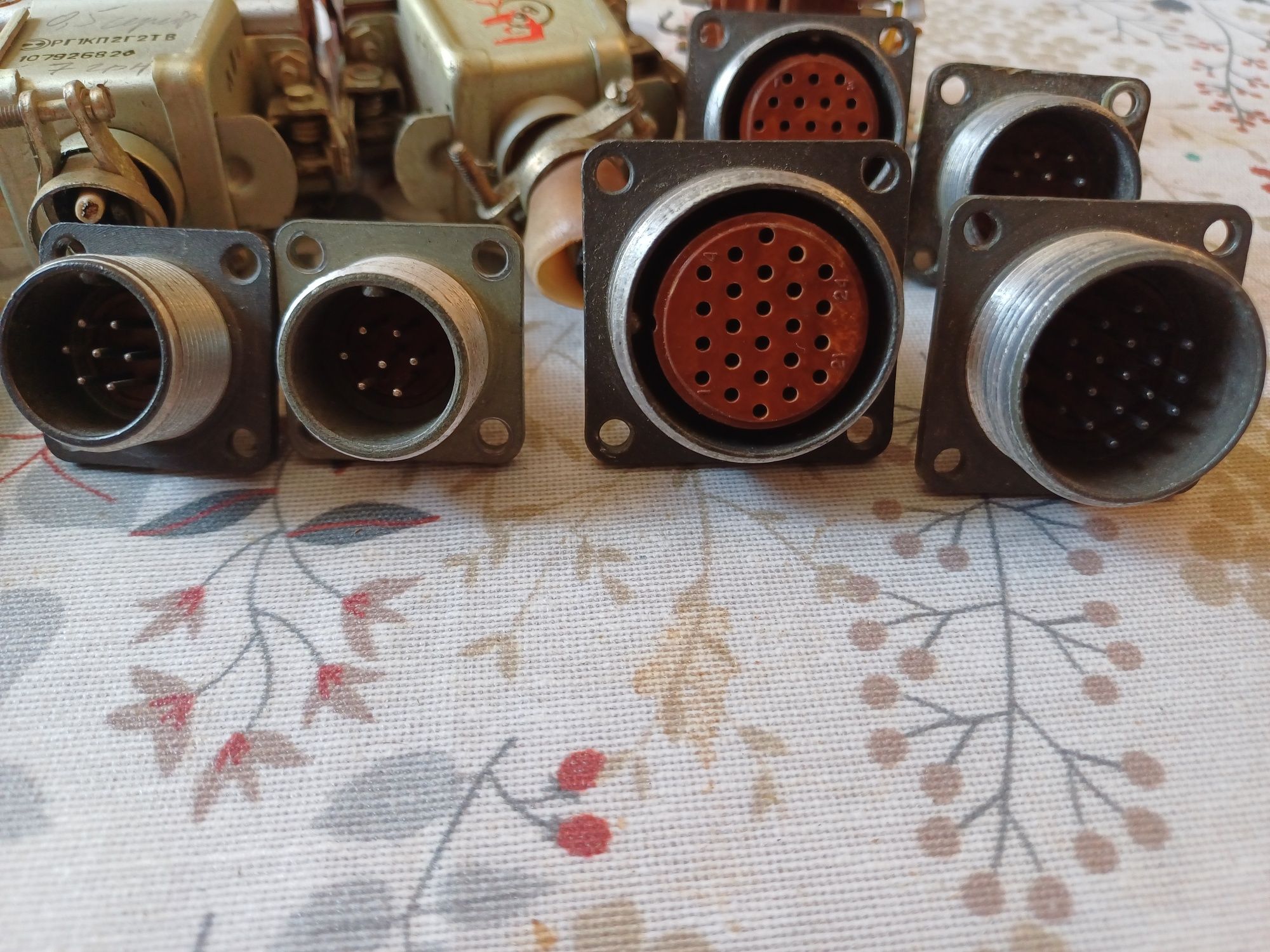 Разьемы РГ1Н ,СР-50-276,,2РМ14КПН7Ш1В,2РМ22КПН, РШ1П-2Ш4Т