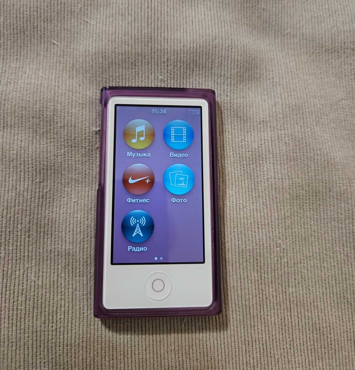 Apple iPod Nano 7 16GB FM радіо плеєр плеер АКБ норм відмінний стан