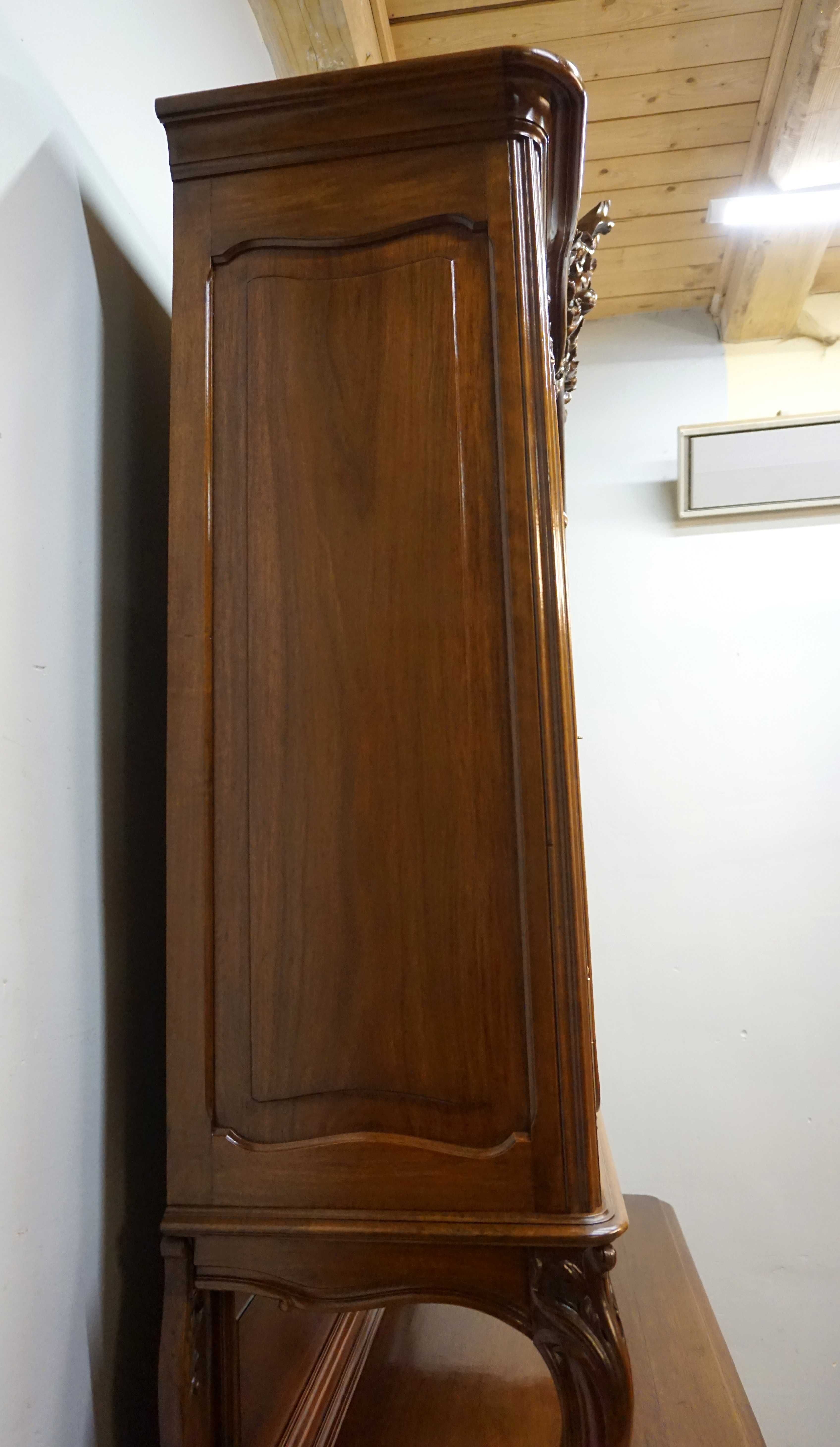 Pałacowy Kredens Ludwik ORZECH WYS 281cm