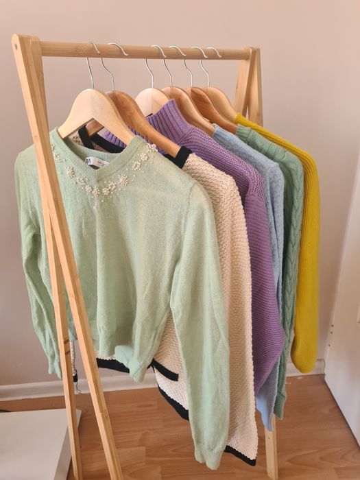 Sweterki po 10 zl zara reserved