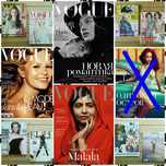журналы Vogue, Elle (Бэкхем, Паркер, Рианна) журнал Вог, Glamour USA