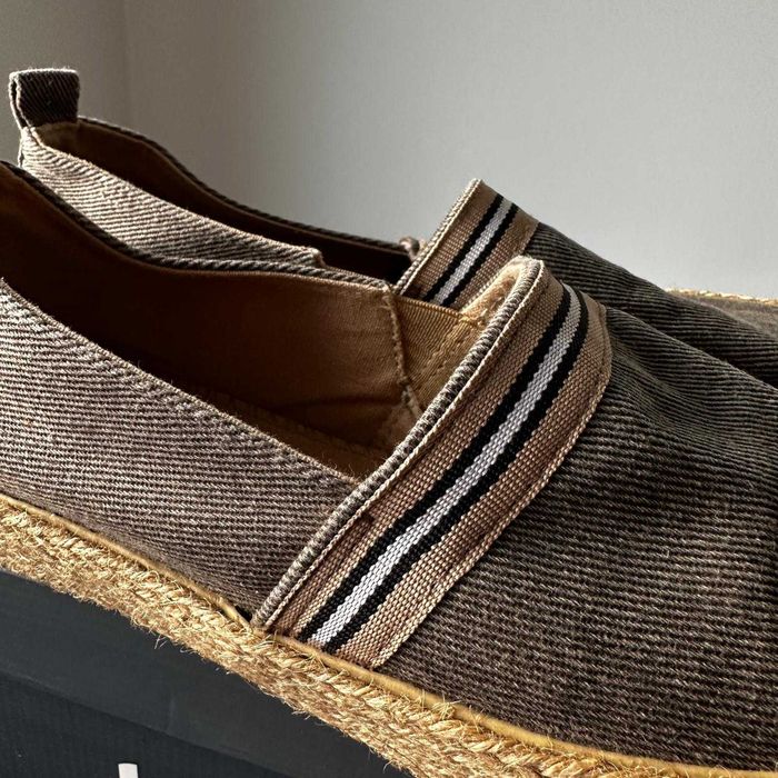 Lanetti  Espadryle MF20030-1 Brązowy rozmiar 44