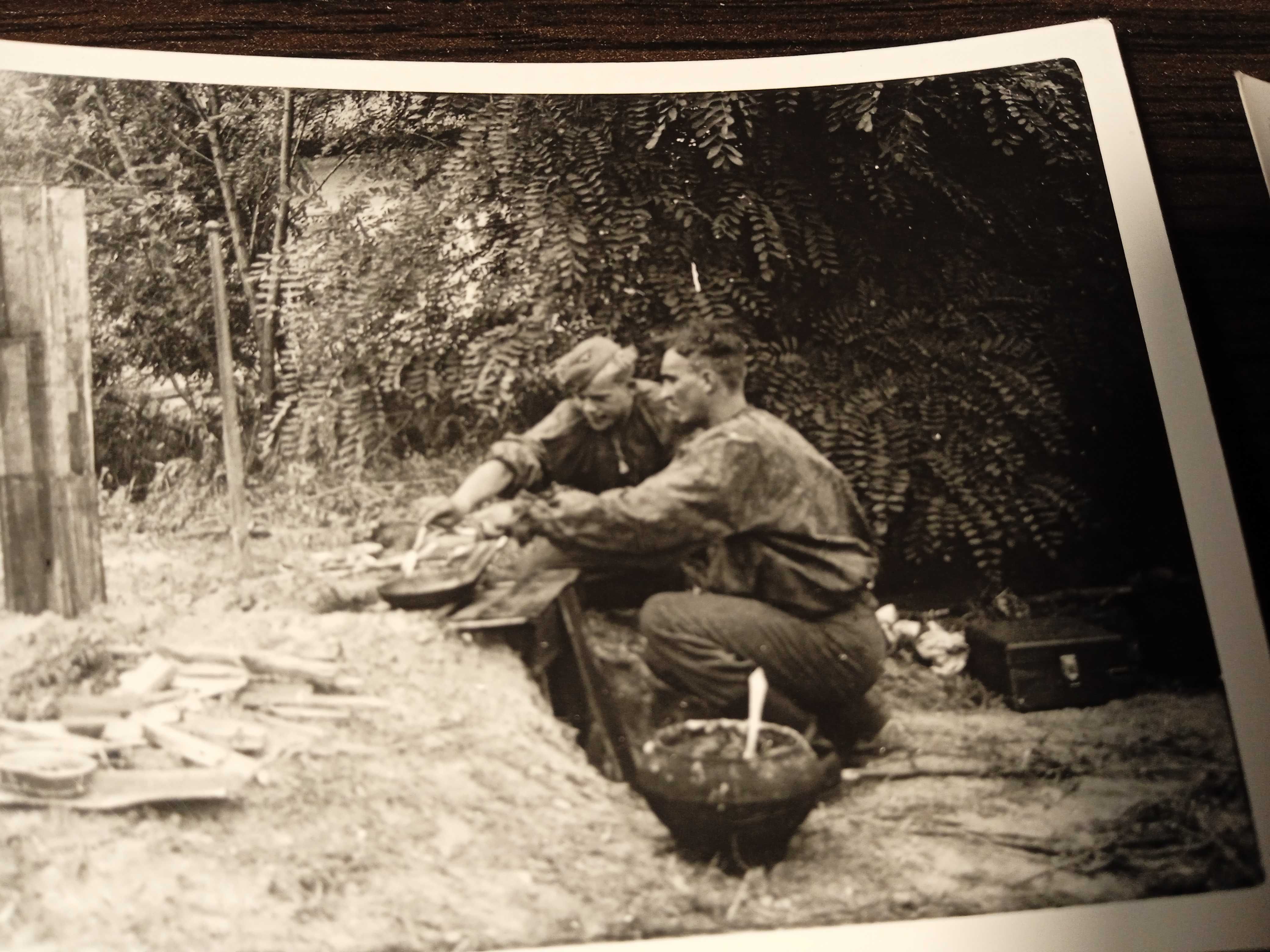 Oryginalne fotografie żołnierzy SS Wiking kamuflaże