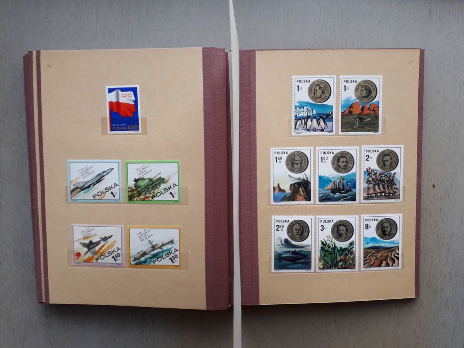 Klaser Rocznikowy Tom X Znaczki