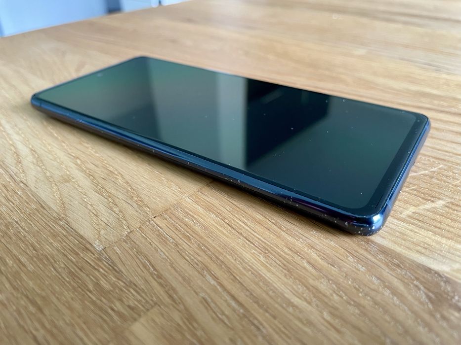 Niebieski Samsung S20 fe 5G cloud navy / komplet + szkło